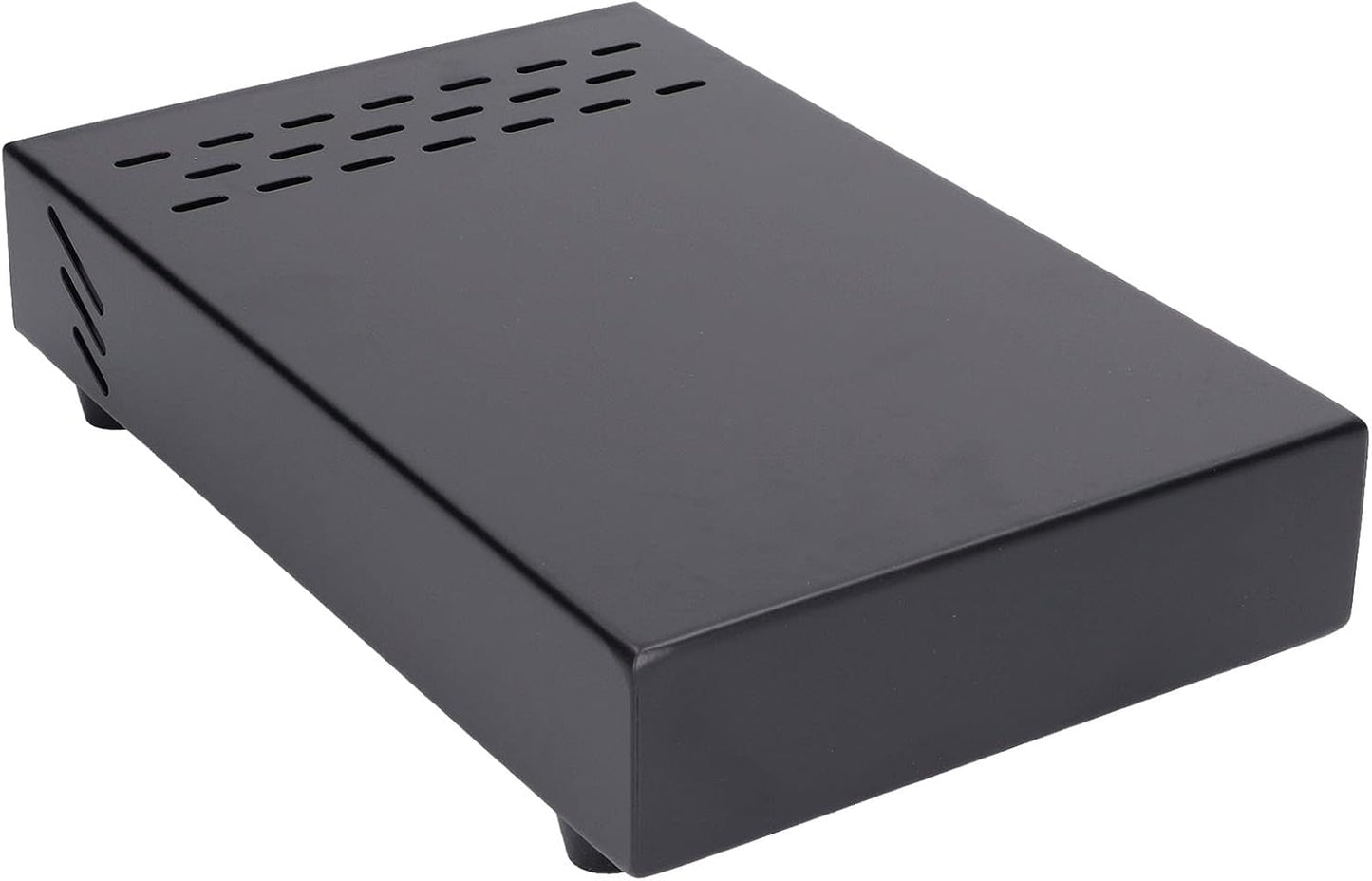 Zerodis Coffee Knock Box, Thick Stainless Steel Plate Coffee Ground Knock Container Detachable Drawer Type Coffee Powder Box Non Slip Feet Design Knock Box Drawer (Black)