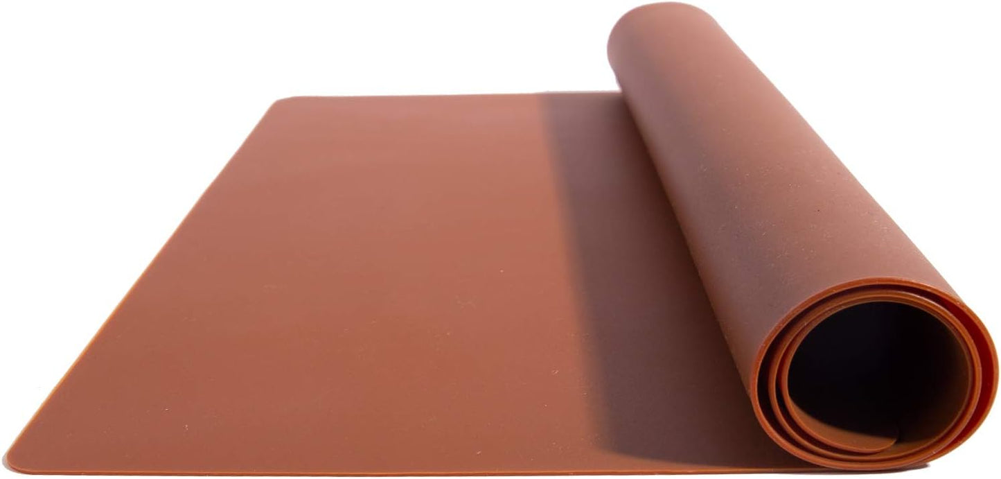 23.62" by 15.75" Extra Large Mulitpurpose Silicone Placemat,Countertop Protector, Kitchen Counter Mat, Table Mat, Heat Resistant, Washable