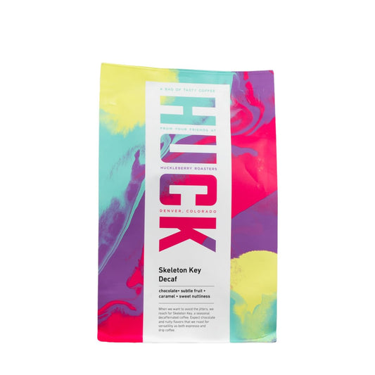 Skeleton Key Decaf - Roasted by Huckleberry Roasters - Whole Bean Coffee - 2 Pound Bag