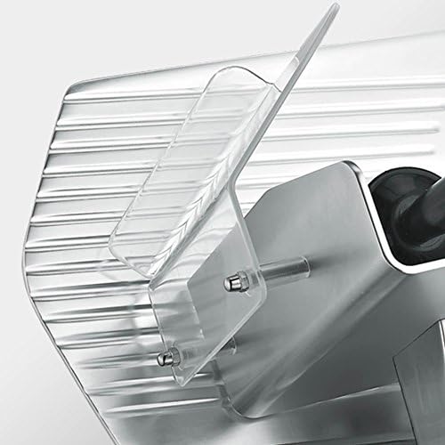 KWS Premium MS-6SS 200W Electric Compact Slicer 7.67 Inch Stainless Steel Blade, Frozen Meat/Deli Meat/Cheese/Food Slicer Low Noises Commercial and Home Use