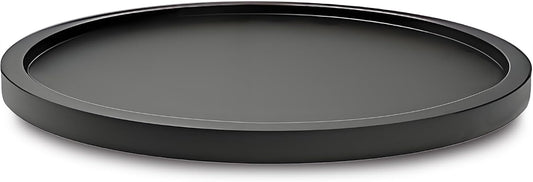 14" Black Bamboo Lazy Susan Organizer Kitchen Turntable for Cabinet Pantry Table Organization