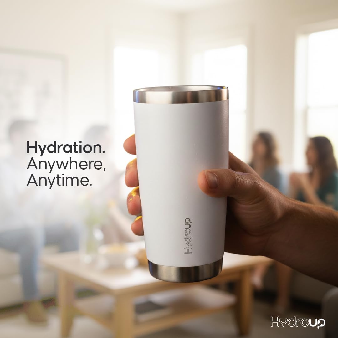 20 oz Tumbler Cup | Stainless Steel Insulated Coffee Mug with Lid | Coffee Travel Mug &amp; Iced Coffee Cup | Spillproof Tumbler | BPA-Free Insulated Tumblers