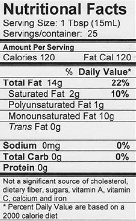 Saratoga Olive Oil Company Wild Fernleaf Dill Olive Oil 375ml (12.7oz)