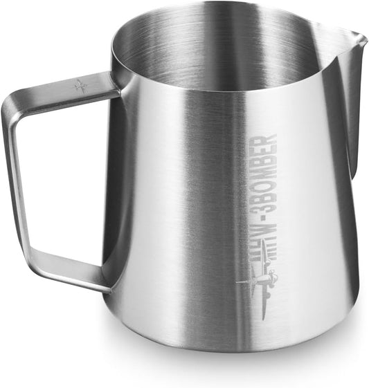 MHW-3BOMBER Espresso Milk Frothing Pitcher Steaming Pitcher Stainless Steel Milk Coffee Cappuccino Latte Art Barista Cup