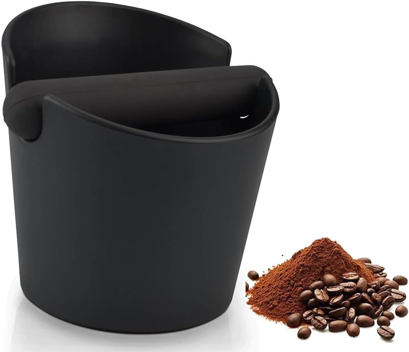 6.3 Inch Coffee Knock Box Shock-Absorbent Durable Barista Style Knock Box With Removable Knock Bar a
