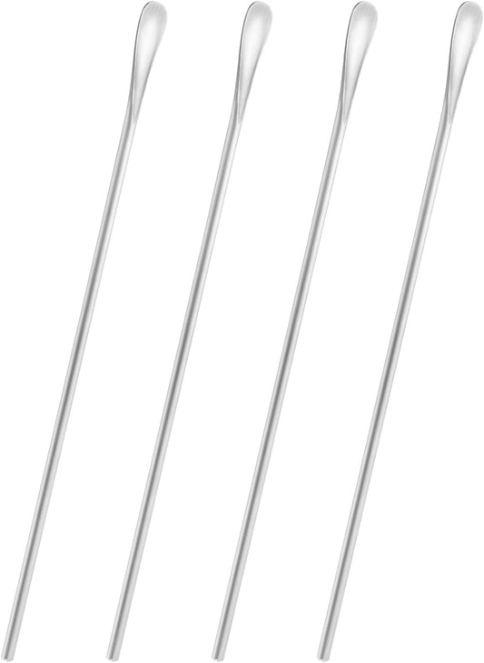 10 inch/258mm Stainless Steel Long Coffee Spoon Stirring/Stir Stick,Drink Stirrer Mixing Spoon,Coffee Stirrer Cocktail Stick