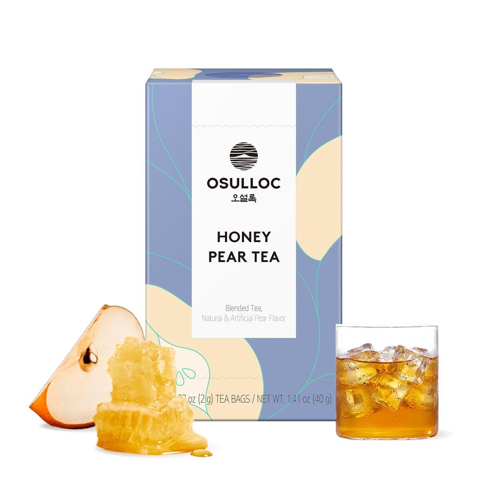 OSULLOC Honey Pear Tea (Sweet Pear & Honey Flavor)