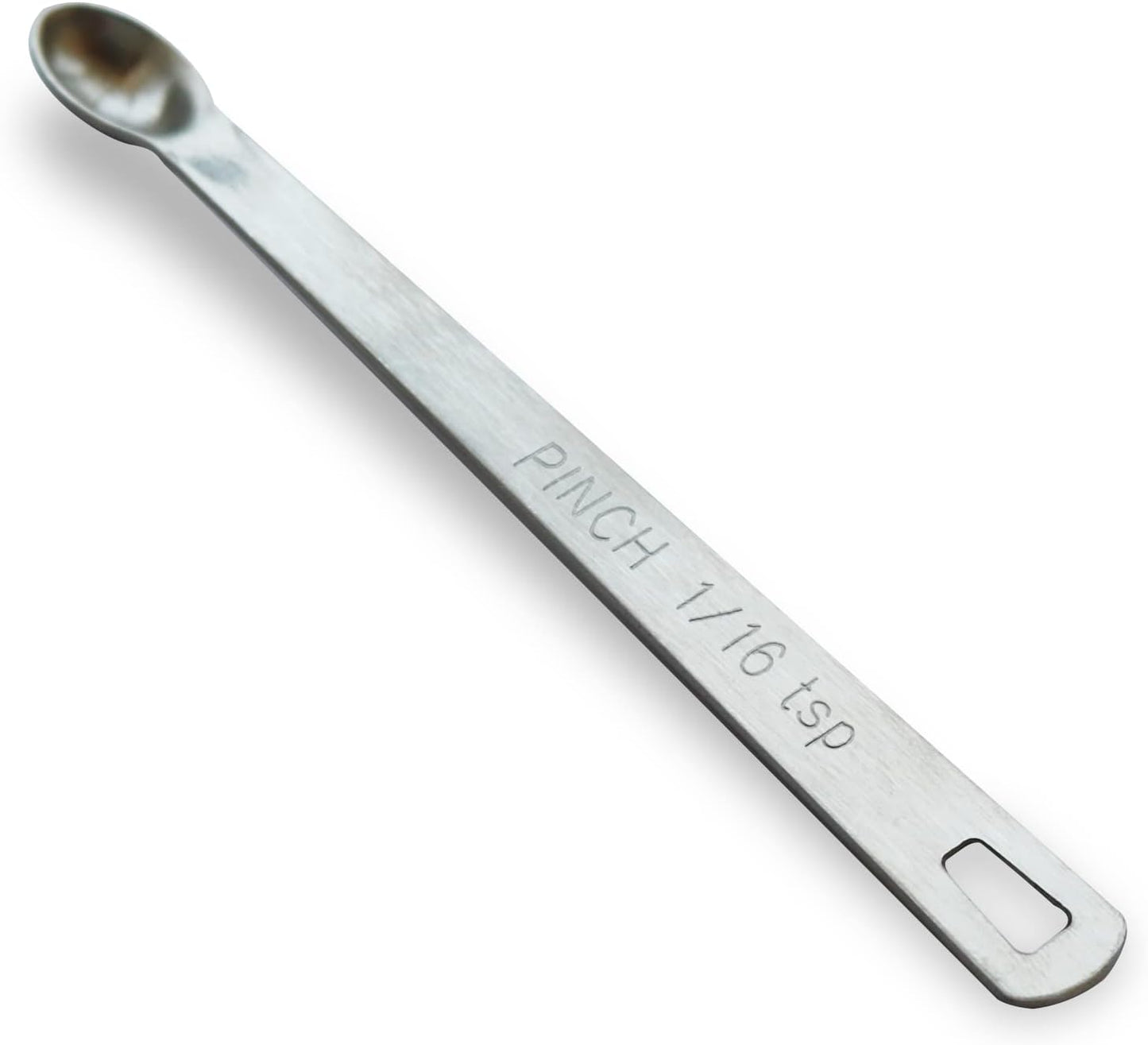1PCS 1/16 Teaspoon(1/16tsp, 0.31ml, Pinch) Single Tiny Measuring Spoon, Small Individual Stainless S