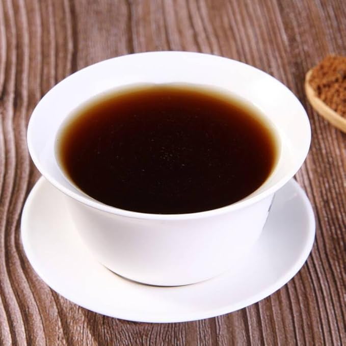 Chinese Brown Sugar Cubes (云南红糖) – 14.2oz (400g) Handmade Yunnan Dark Brown Sugar – Natural Sweetener for Tea & Coffee, Canned Packaging