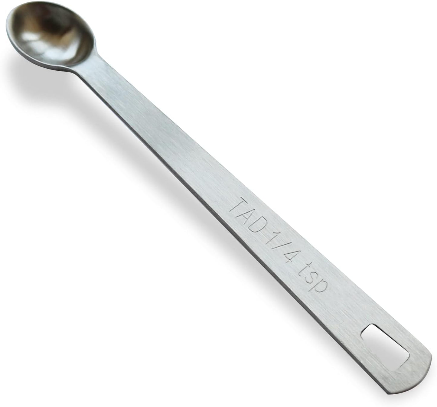 1PCS 1/4 Teaspoon(1/4tsp, 1.25 ml, Tad) Single Tiny Measuring Spoon, Small Individual Stainless Stee