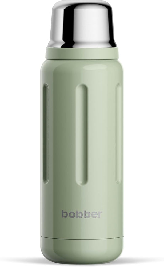 BOBBER 26 oz Thermal Bottle for Hot and Cold Drinks – Stainless Steel Insulated Water Bottle with Screw Top, Keeps Hot for