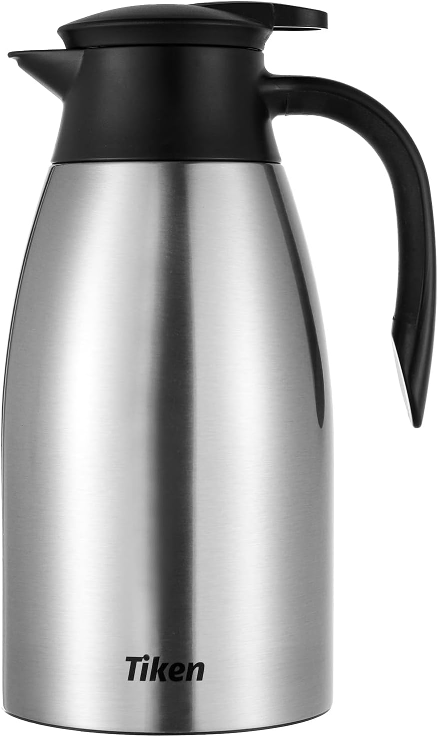 Tiken 85 Oz Thermal Coffee Carafe, Stainless Steel Insulated Vacuum Coffee Carafes For Keeping Hot, 