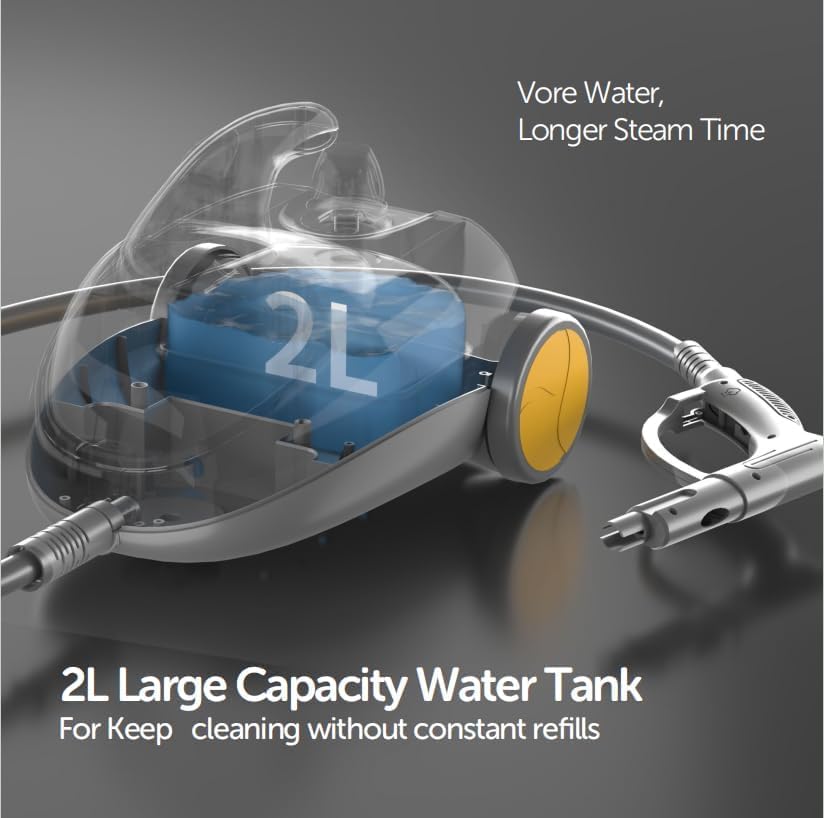 STEAMBOT 34-in-1 Steam Cleaner mop for Home & Car