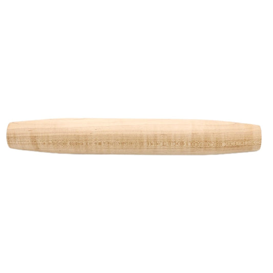 Handmade 12” Maple French Rolling Pin – Wooden Dough Roller for Baking, Pastry, Pizza, and Tortillas – Smooth Wood Rolling