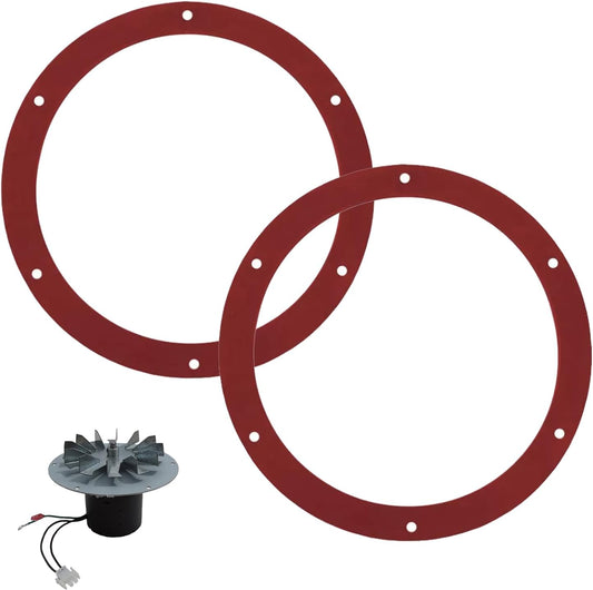 7-inch Silicone Gasket Replacement Whitfield Pellet Stove Profile 20/30 Combustion Exhaust Blower Motor Fit Part