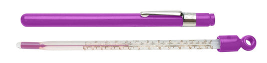 SP Bel-Art, H-B DURAC Plus Pocket Lab Thermometer Liquid-In-Glass Thermometer for Laboratories, Universities, Food and