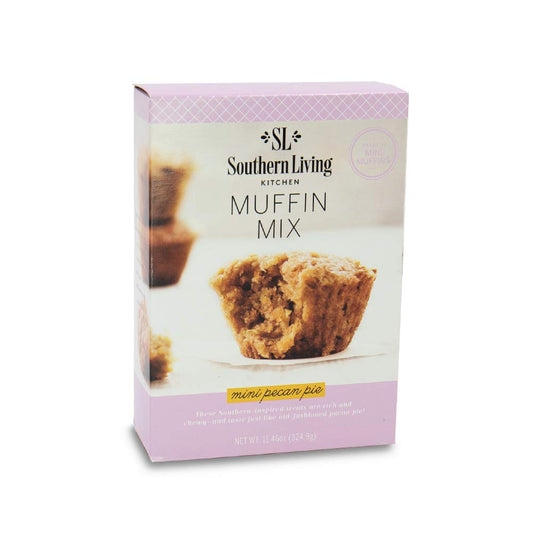 Southern Living Mini Pecan Pie Muffin Mix, Easy, Gourmet Dessert, Perfect for Hosting, Rich & Decadent Flavor, Makes 36 Mini