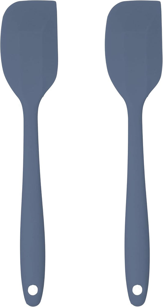 Silicone Spatula Set – 2-Piece Set of Rubber Spatulas for Non-Stick Cookware – Kitchen Tools and Accessories with