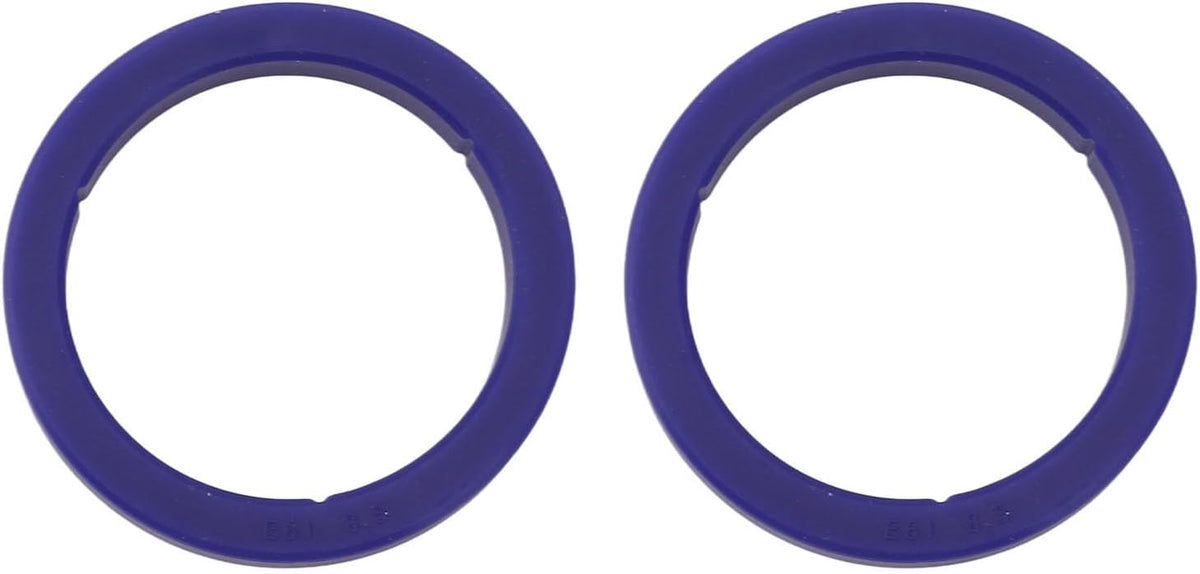 AUNMAS 2PCS Silicone E61 Group Gasket Brew Head Sealing Ring 7.3cm Diameter 8.5mm Thickness Leak Prevention Easy Installation Wide Compatibility