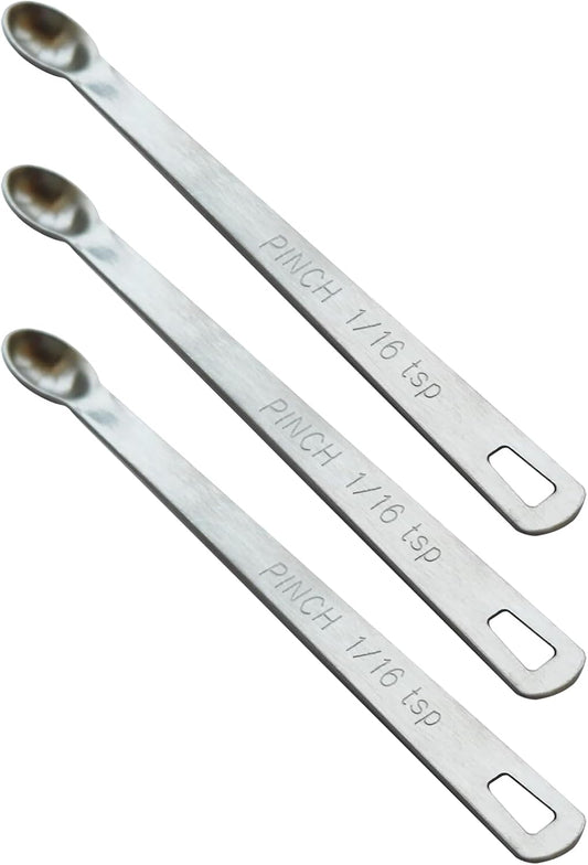 5PCS 1/16tsp(0.31ml) Mini Measuring Spoon, Small Teaspoon for Tiny Amounts