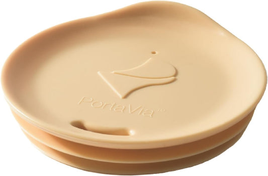 Reusable Coffee Cup Silicone Lid – Fits Most Tumbler, Water Bottle, & Ceramic Coffee Mug Between 3"-3¼" – Dishwasher-Safe
