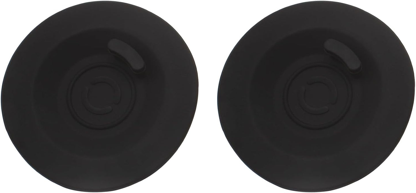 2PCS Espresso Backflush Disc 58mm Silicone Coffee Machine Accessories Black Espresso Machine Cleanin
