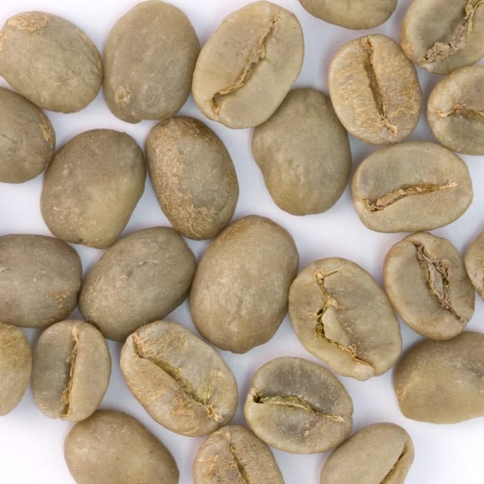 Coffee Bean Direct Unroasted Colombian Supremo, 5lb Bag | Raw Arabica Coffee Beans for Home Roasting