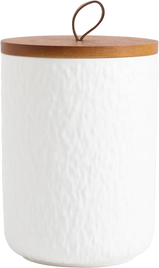 Kitchen Canisters for Countertop, Ceramic Coffee Canisters with Airtight Lids Food Storage Jars Sugar Container for Kitchen