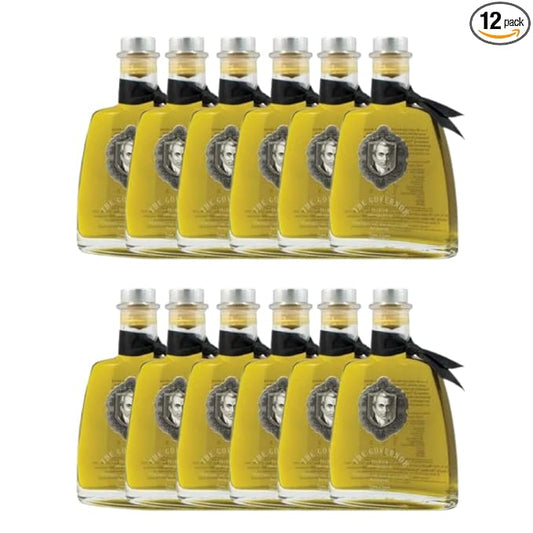 The Governor Premium Extra Virgin Olive Oil - Unfiltered, Cold-Pressed, Single Origin Lianolia - Peppery, Robust, Floral,