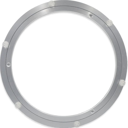 Lazy Susan Hardware Aluminum Rotating Turntable Bearings Swivel Plate Bearing for Dining-Table and Workbench (14 Inchs) …