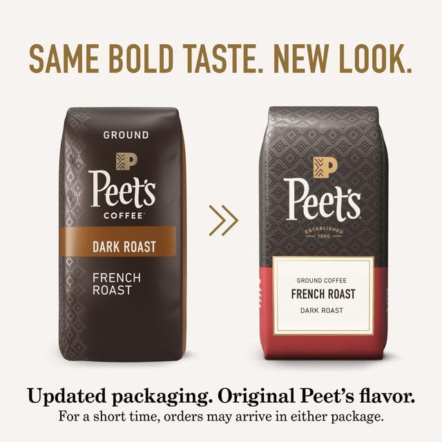 Peet's Coffee Ground Coffee Dark Roast