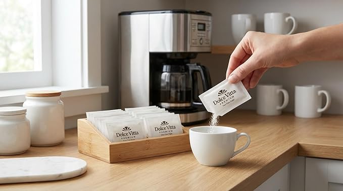 sugar packets - 400 count - Sugar Premium Pure Cane packets.