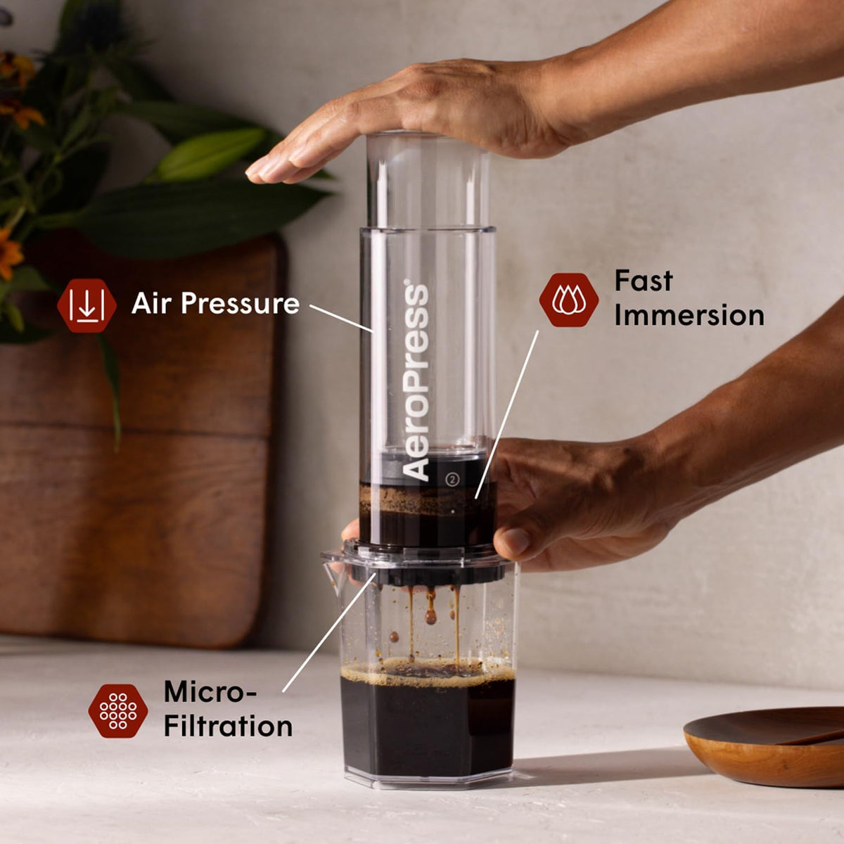 AeroPress Clear XL Coffee Press