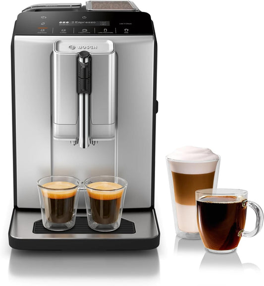 Bosch 300 Series Fully Auto Espresso Machine with Grinder and Steam Wand