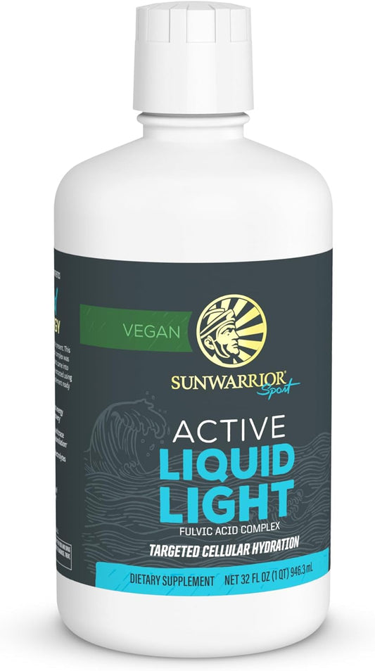 Fulvic Acid Trace Minerals Drops Supplement Organic Liquid Mineral Water Drops Vegan | Plant Based Liquid Light Mineral