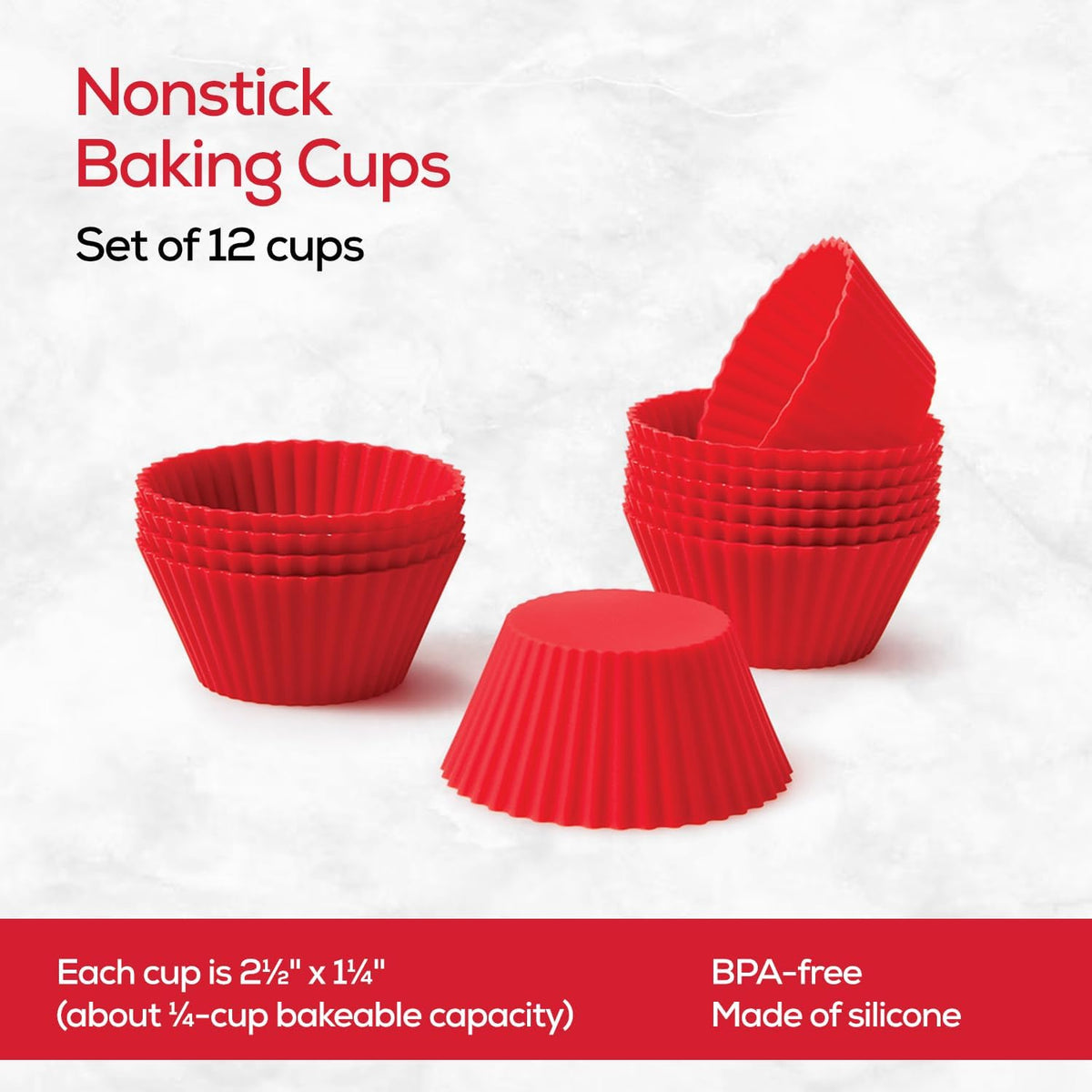 King Arthur Baking Company Silicone Muffin Cups