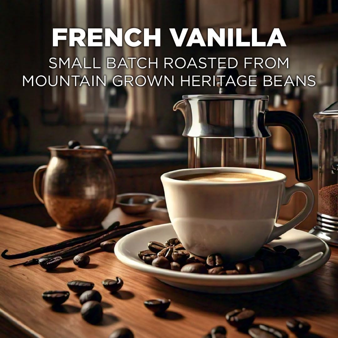Maud's French Vanilla Medium Roast Coffee Pods, 100ct