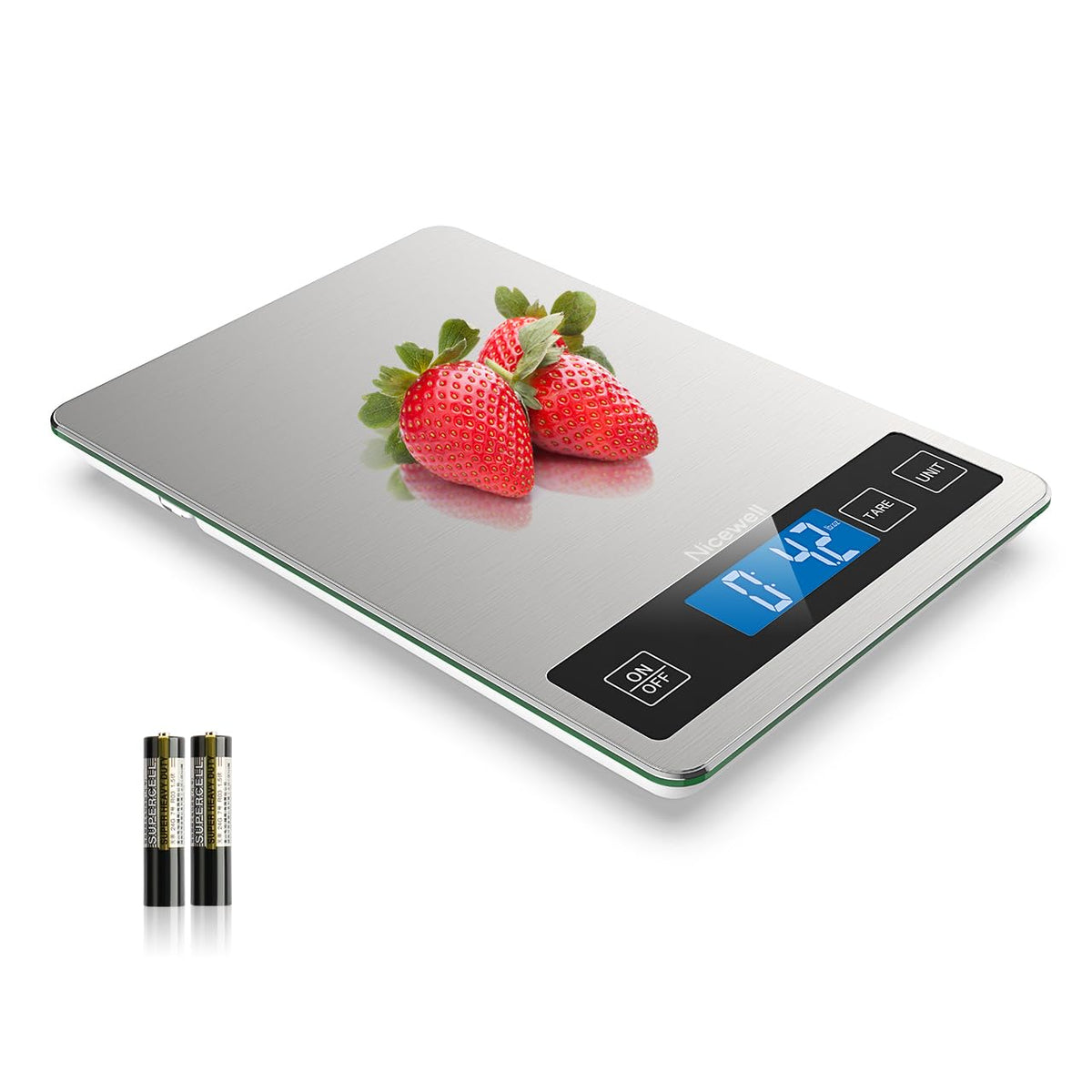 Nicewell Food Scale 22lb Digital Kitchen Scale for Cooking Baking