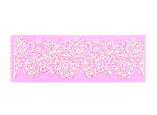 Flower Embossing Candy Silicone Mold Lace Pattern Sugar Craft Cake Decoration