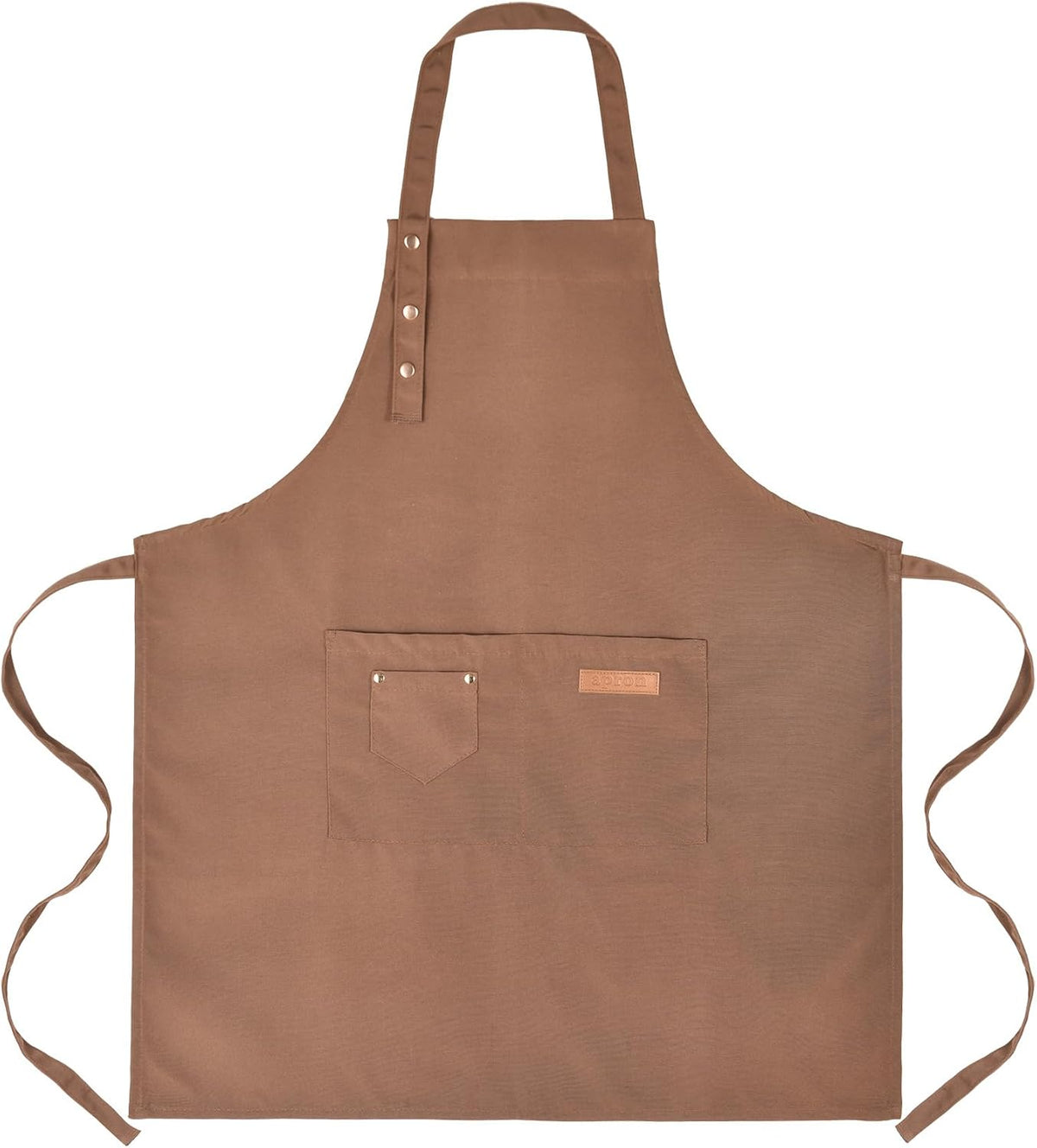 Tosewever Art Aprons for Women Painting Pottery Baking, Mens Buckle Straps Kitchen Apron with Pockets for Chef Cooking