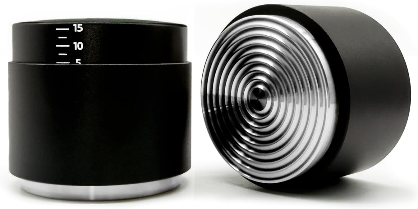 53MM Espresso Tools - Professional WDT Tool, Coffee Distributor &amp; Tamper with 3-in-1 Design, 304 Stainless Steel Barista Essentials for Home Coffee Brewing, Beginner-Friendly Accessories