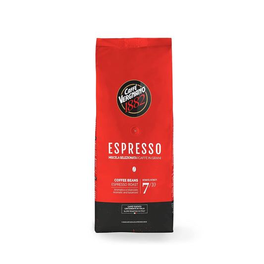 Caffe Vergnano Espresso Whole Bean Coffee, Espresso Coffee Beans, 2.2 lb