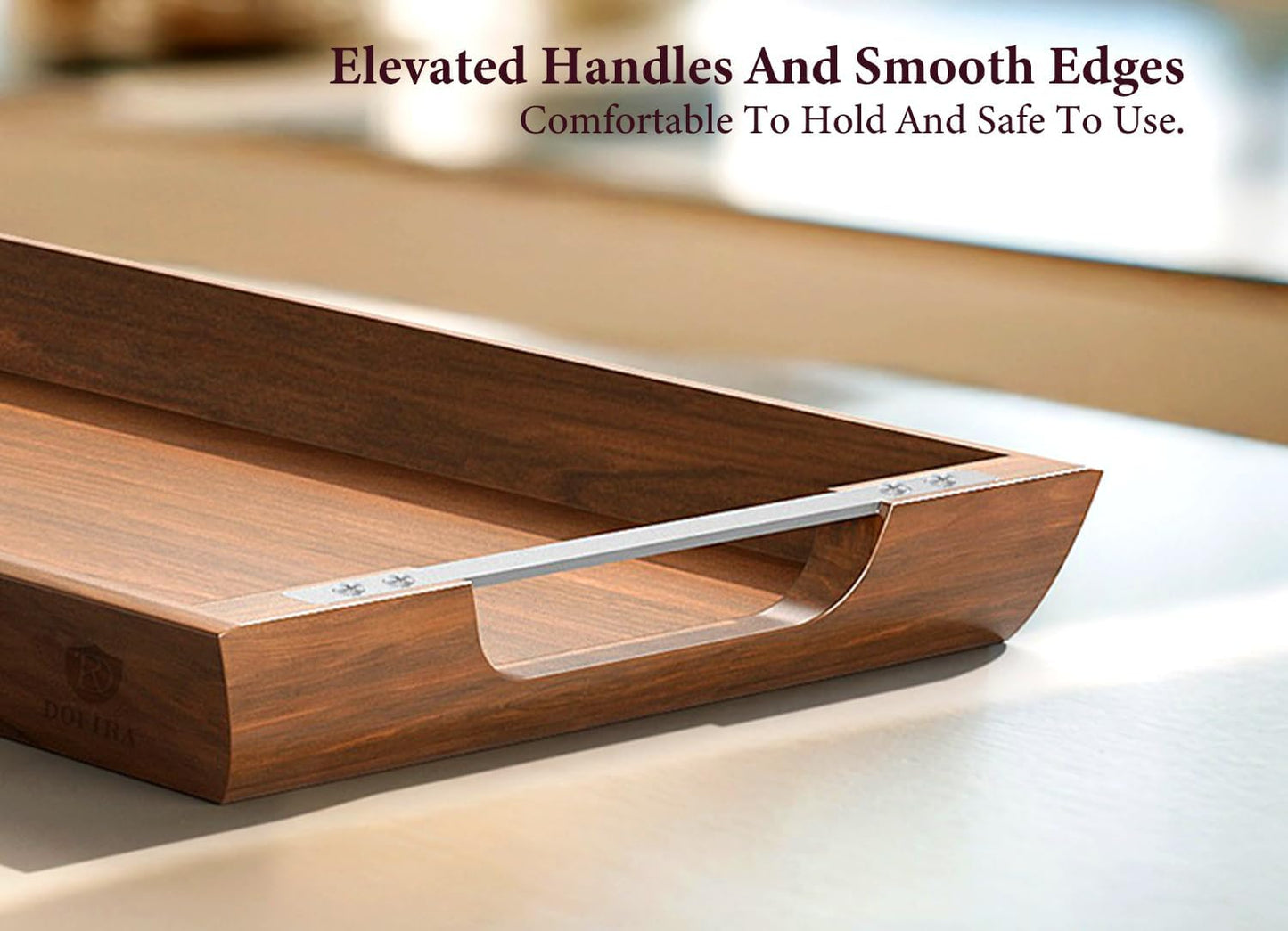 Acacia Wood Serving Tray, 36×12in Large Charcuterie Boards for Party | Create Stunning Charcuterie Display with Cheese, Meat, Appetizers, Perfect For Entertaining, Gatherings, Kitchen, Home Décor