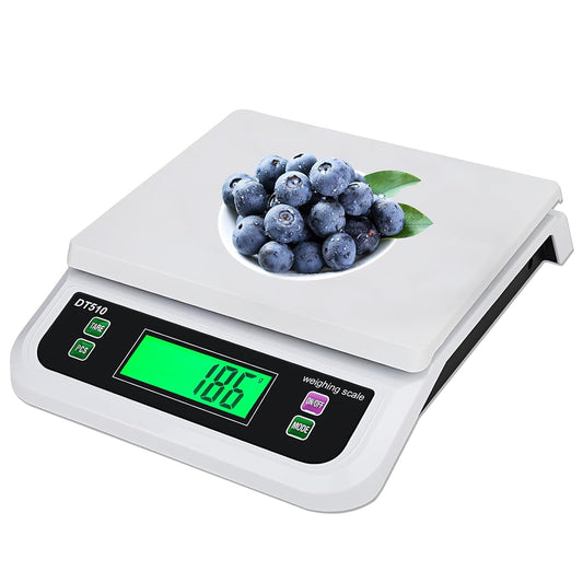 Large Digital Kitchen Scale 66lb/30kg Food Scales for Kitchen with Tare and Prep Counting Baking Cooking Bread Meat Scale
