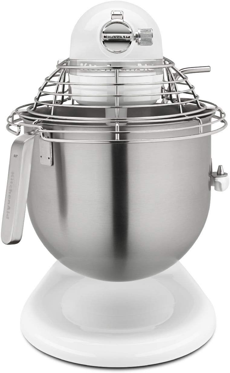 KitchenAid Commercial Series 8 Quart Bowl-Lift Stand Mixer with Stainless Steel Bowl Guard - KSMC895
