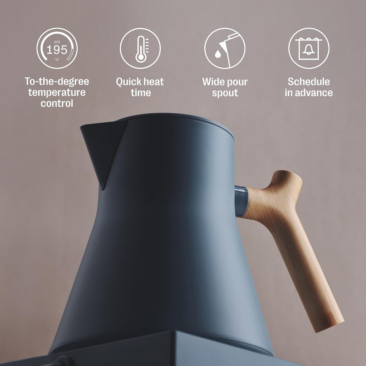 Fellow Corvo EKG Pro Small Electric Tea Kettle for Coffee