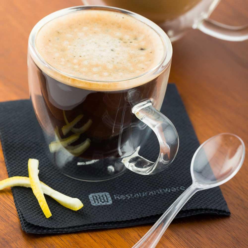 Restaurantware 3 oz Round Professional Glass Espresso Cup, 10 Pack