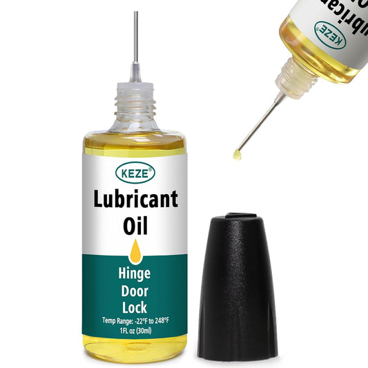 Keze Door Hinge Lubricant Door Squeaky Fix Lubricating Oil for Noise Synthetic Knife Oil Lube for Lock Hinge Hair Trimmers