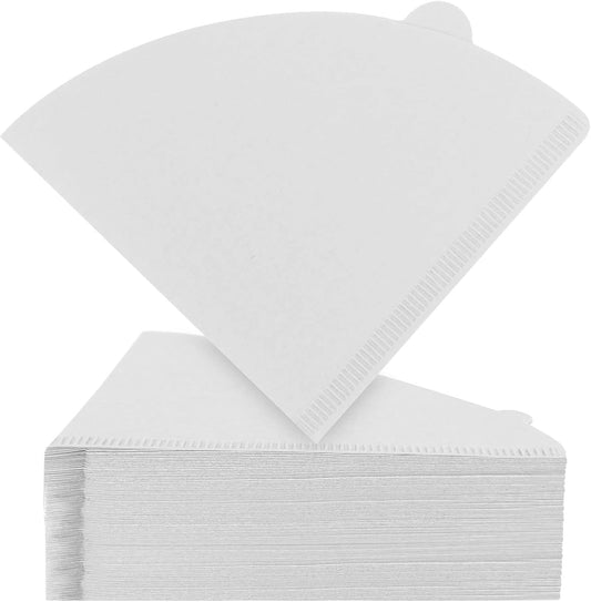Clinuse 200Pcs Cone Coffee Filters #2, White Size 02 Coffee Filter