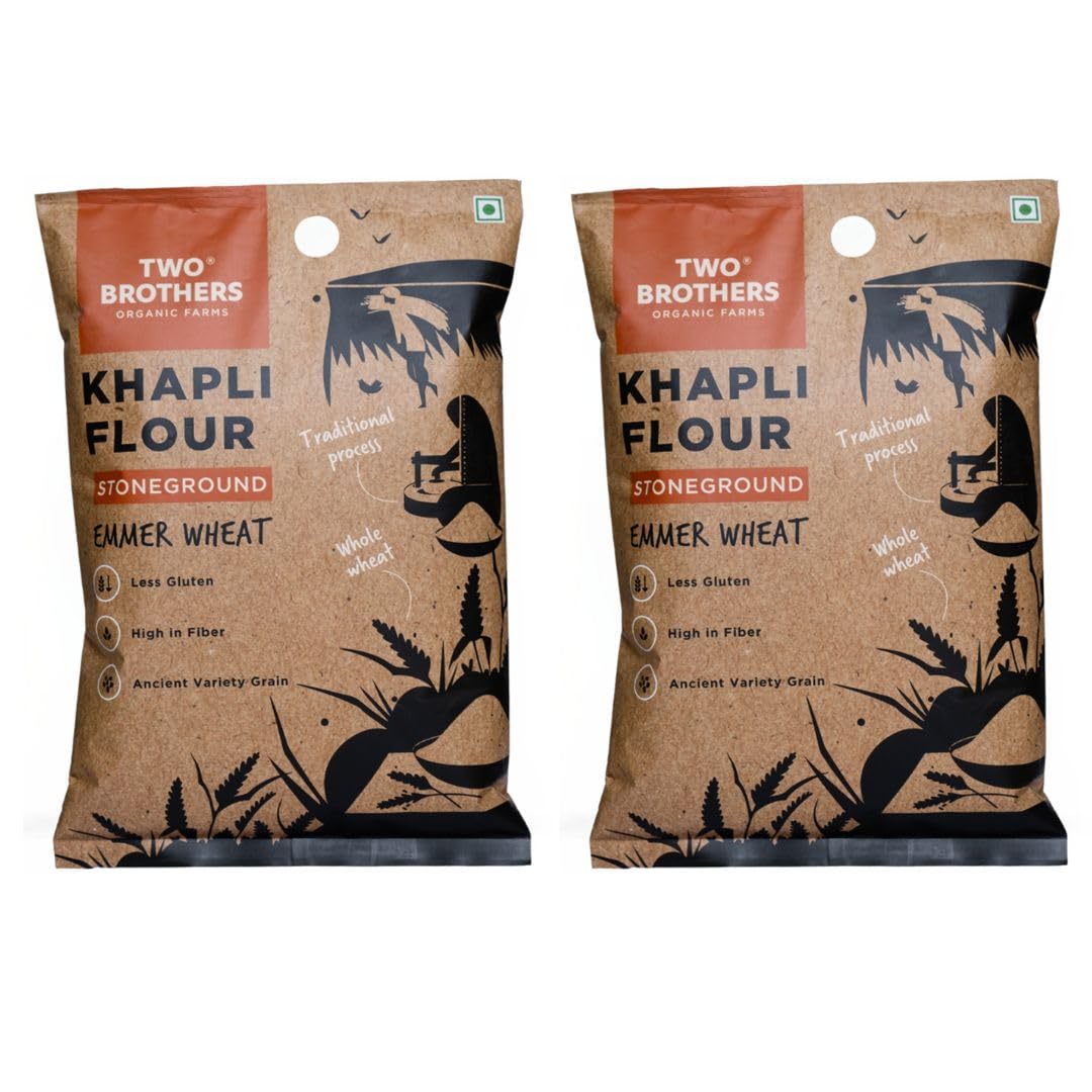 Two Brothers Organic Farms Khapli Atta (Emmer Long Wheat Flour)